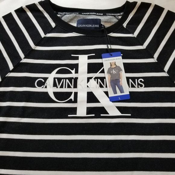 NEW Calvin Klein Monogram Logo Short Sleev… - Picture 6 of 9